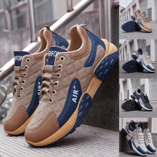 【39-44】 2024 Męskie buty na co dzień z prawdziwej skóry