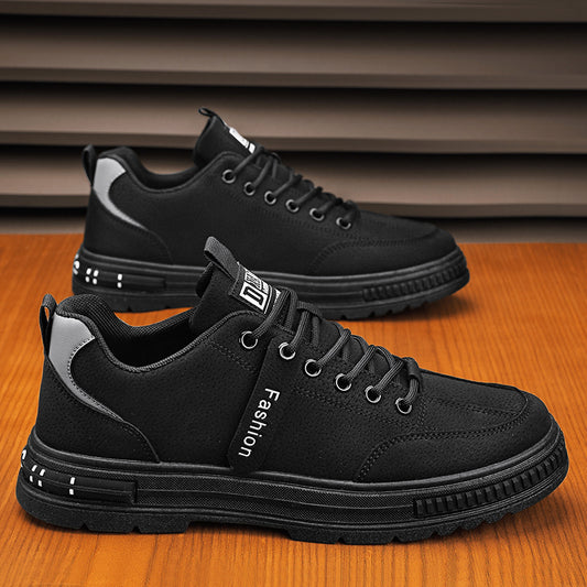 【39-44】2024 Jesienne męskie sneakersy Casual z miękkiej skóry
