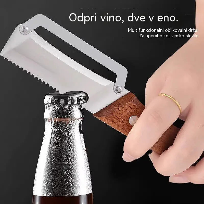 ✅Kupite enega in dobite enega brezplačno (2 artikla) 🧅🔪 Večnamenski kuhinjski lupilec 3 v 1: lupi, reže in odpira steklenice! 🔥