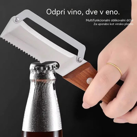 ✅Kupite enega in dobite enega brezplačno (2 artikla) 🧅🔪 Večnamenski kuhinjski lupilec 3 v 1: lupi, reže in odpira steklenice! 🔥