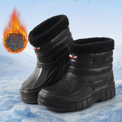 ♥️♥️【Nový produkt】Teplé, voděodolné, bavlněné outdoorové boty a sněhule vyteplené fleecem