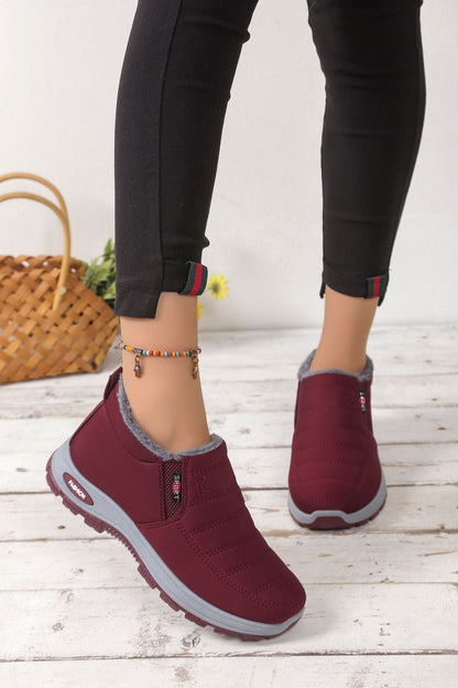 🔥【35-48】Unisex zimní boty s plyšovou podšívkou - teplé, pohodlné a protiskluzové do chladného počasí.