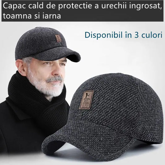 🔥【1 τεμάχιο】🧢 Πυκνές ζεστές ωτοασπίδες, φθινόπωρο και χειμώνα