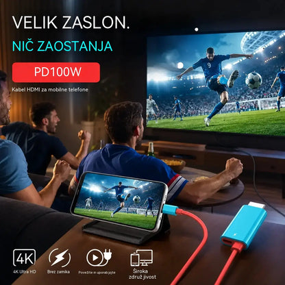 Adapterski kabel USB-C v HDMI za Switch
