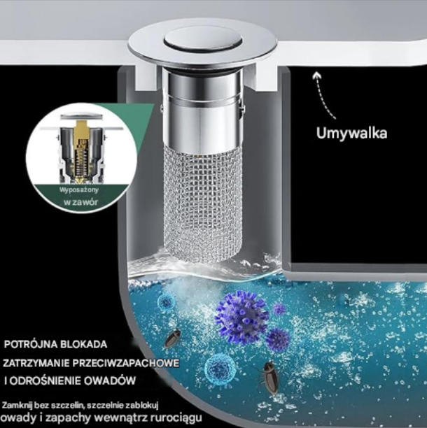 🔥 Kup 1, a 1 dostaniesz gratis 🔥💧 Uniwersalny filtr ze stali nierdzewnej