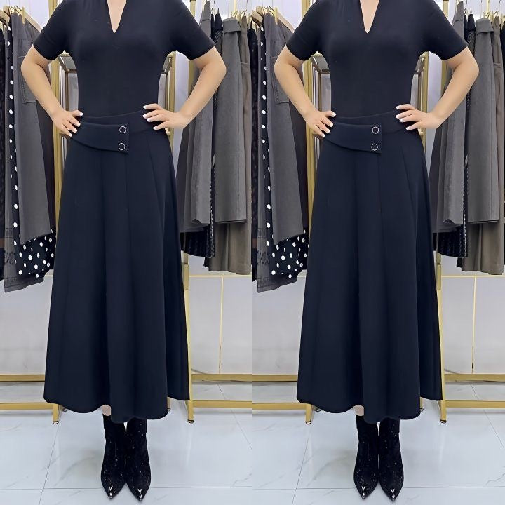 👗🎀【S-4XL】Mehko in modno padajoče jesensko zimsko krilo