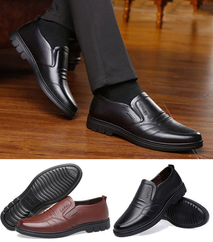 🔥（buty męskie）【39-44】Meskie skorzane buty biznesowe