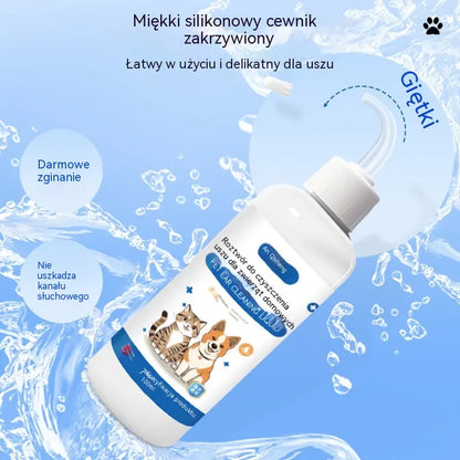 🔥✨【Kup 1, a 1 dostaniesz gratis】🐶🐱 Środek do czyszczenia uszu, który łagodzi swędzenie uszu u psów i kotów.