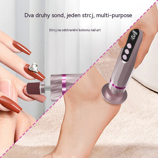 🦶 ČASOVNO OMEJENA PONUDBA 50 % POPUSTA! ⚡ Polnilna električna pila za stopala – 9 hitrosti, LCD zaslon, polnjenje prek USB-C ✨