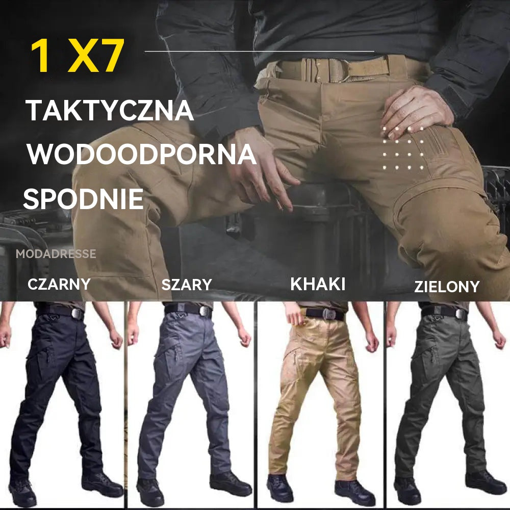 ⏳ 🔥Męskie Spodnie Wojskowe Taktyczne, Odporne na Wiatr i Ocieplające