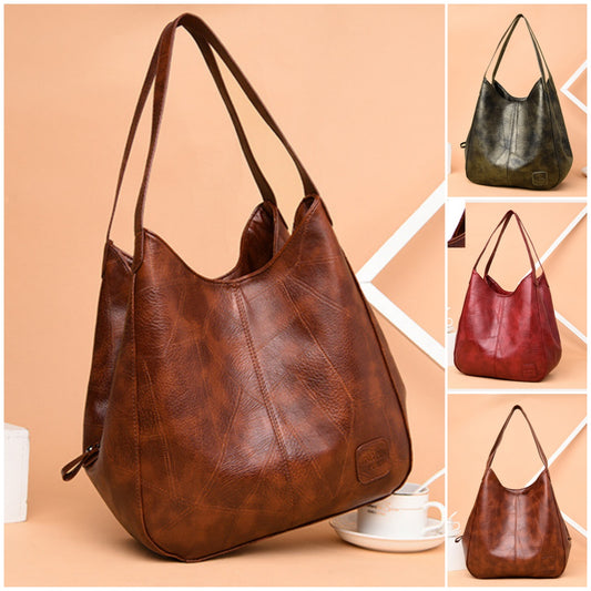 🏆👜Nowa, skórzana torba na ramię z 2026 roku, ręcznie robiona, modna i uniwersalna