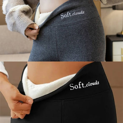 💥 【S-5XL】 Legginsy ocieplane z wełny, wysoki stan, duży rozmiar, wysoka elastyczność – niezbędne na jesień/zimę 2025!