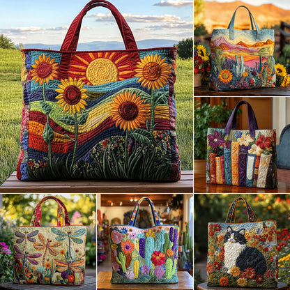 🔥👜Torebka z nadrukiem kwiatowym (43 cm szerokości, 40 cm wysokości)
