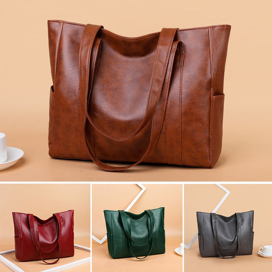 ✨👜【Velika kapaciteta】Ženska torba za čez ramo iz mehkega usnja, novost 2025.