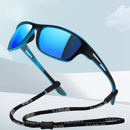 🚵‍♂️😎 ⚡ Męskie sportowe okulary przeciwsłoneczne, polaryzacyjne, z prawdziwą lustrzaną soczewką, nowoczesne i odporne na kurz, idealne do jazdy na rowerze na świeżym powietrzu